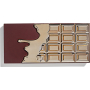 I Heart Revolution Chocolate Eye Shadow Palette 24k Gold 22 g
