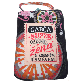 Albi Folding zippered bag for a handbag named Gabča 42 x 41 x 11 cm