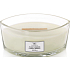 WoodWick Fig Leaf & Tuberose - Fig leaf and tuberose scented candle with wooden wide wick and lid 453 g