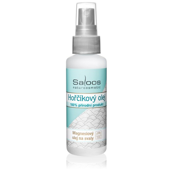 Saloos Magnesium magnesium oil for muscle regeneration increases energy and the body's ability to flush out pollutants and waste products 50 ml
