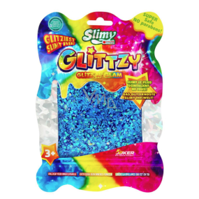 Joker Slimy Glitzi Slime light blue, flake 120 g