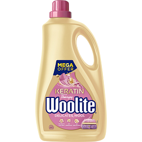 Woolite Keratin Therapy Delicate & Wool washing gel, 3.6 L, 60 doses