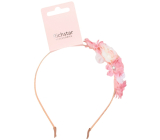 Richstar Accessories Headband with white and pink flowers