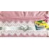 Donau Gimboo school pencil case with zipper pink heart 22 x 12 cm