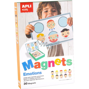 Apli Educational game with magnets - Expression of emotions 30 magnets age 3+