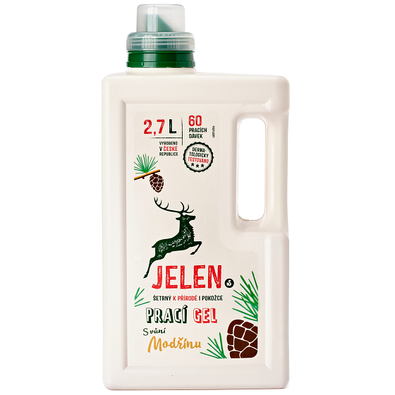 Jelen Modřín universal laundry gel 60 washes 2.7 l