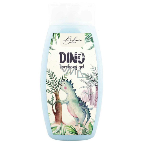 Bohemia Gifts Kids Dino shower gel for children blue 250 ml