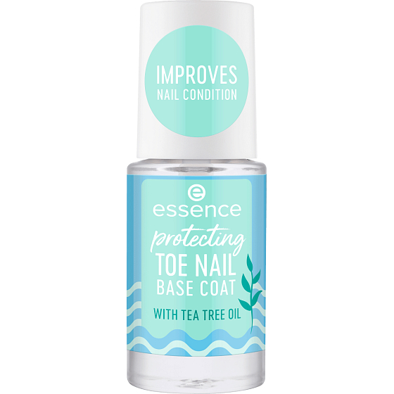 Essence Protecting Toe Nail Base Coat with tea Tree oil 8 ml