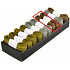 Ditipo Jute ribbon Metallic copper 2 m x 5 cm