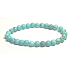 Tyrkenite matte bracelet elastic natural stone, ball 6 mm / 16 - 17 cm, stone of young people, looking for a life goal