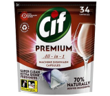 Cif Premium Clean All in 1 Regular Dishwasher Tablets 34 pieces