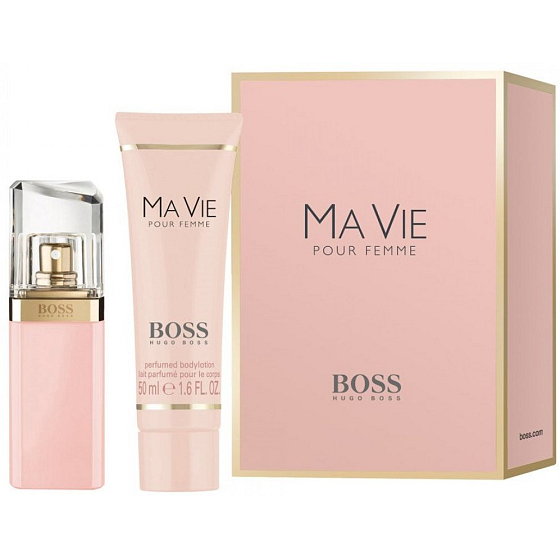 Hugo Boss Ma Vie pour Femme eau de parfum 30 ml + body lotion 50 ml, gift set for women
