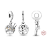 Sterling silver 925 Family heirloom, tree of life 2in1 family bracelet pendant