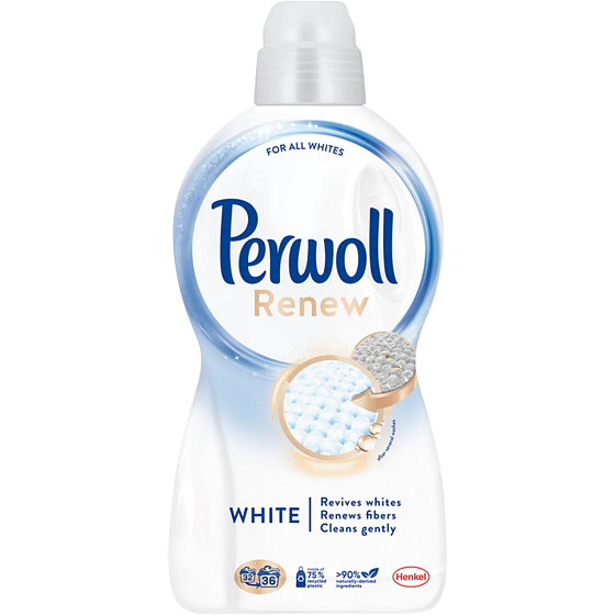 Perwoll Renew White Washing Gel for white and light-coloured clothes 36 doses 1.98 l