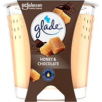 Glade scented candle Honey & Chocolate, 112 g