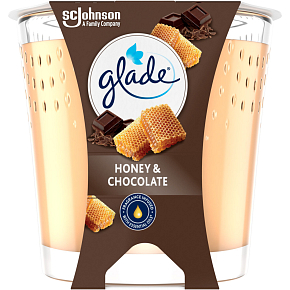 Glade scented candle Honey & Chocolate, 112 g