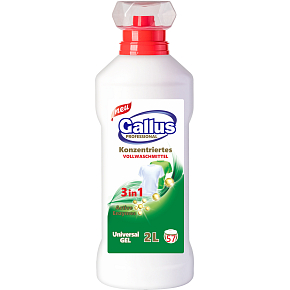 Gallus Universal Laundry Gel, 57 doses, 2 l