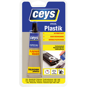 Ceys Special Plastic Adhesive for Rigid Plastics, 30 ml