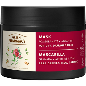 Green Pharmacy Pomegranate Mask for Dry and Damaged Hair 300 ml
