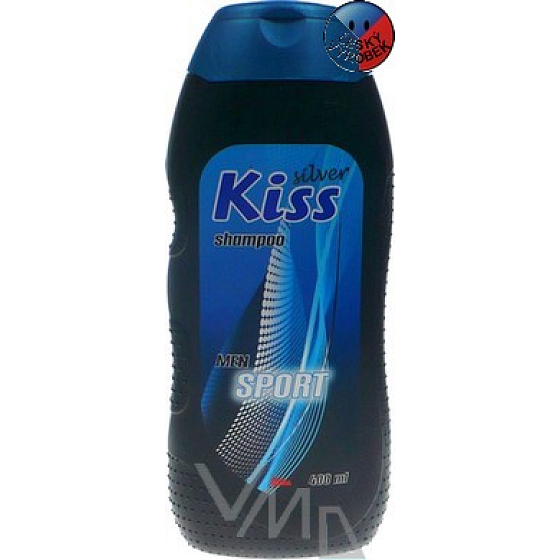 Mika Kiss Silver for Men Sport hair shampoo 400 ml
