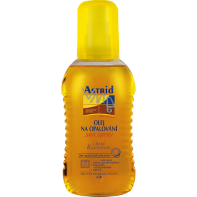 Astrid Sun F6 Beta-carotene suntan oil 200 ml