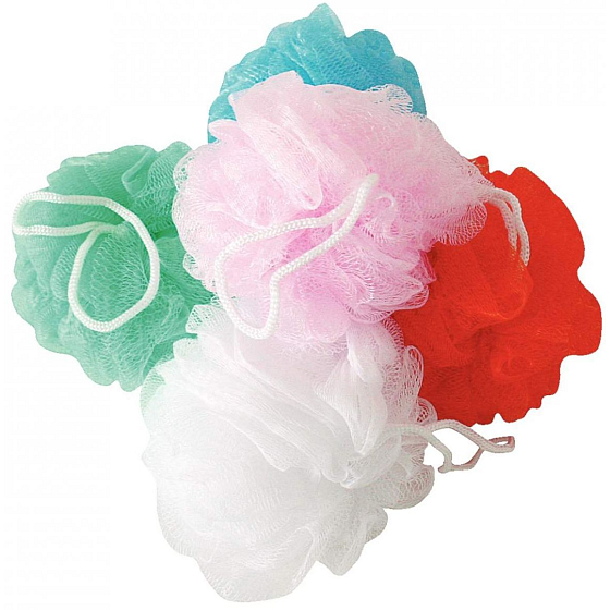Calypso Passion flower bath sponge of different colors 1 piece