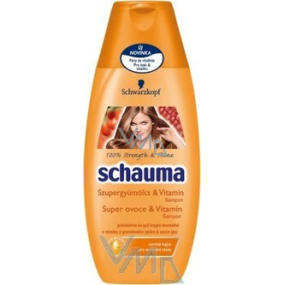 Schauma Super Fruit & Vitamin shampoo for dry hair brings shine, vitality 250ml
