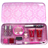 Hello Kitty Eyeshadow + mascara + lip gloss + cosmetic brush for girls gift set