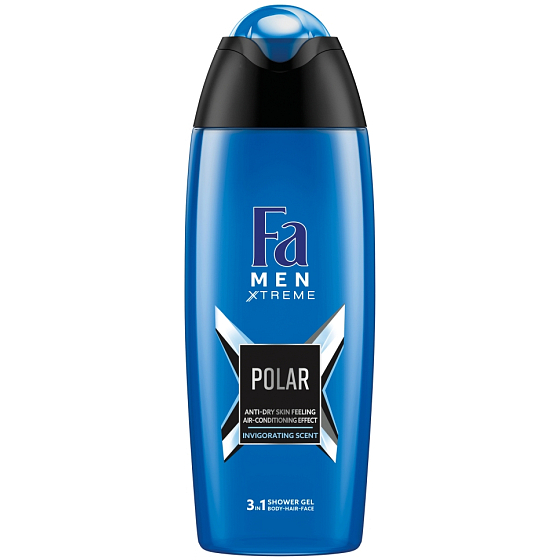 Fa Men Xtreme Polar shower gel for body and hair 400 ml