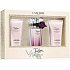 Lancome Tresor Midnight Rose perfumed water for women 30 ml + body lotion 50 ml + shower gel 50 ml, gift set