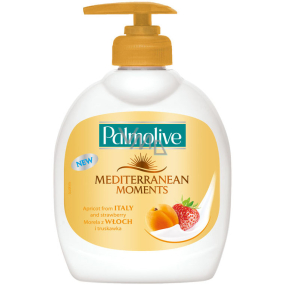 Palmolive Mediterranean Moments Apricot & Strawberry Italy liquid soap 300 ml