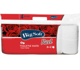 Big Soft Red toilet paper white 3 ply 10 pieces
