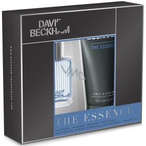 David Beckham The Essence eau de toilette 30 ml + shower gel 200 ml, gift set