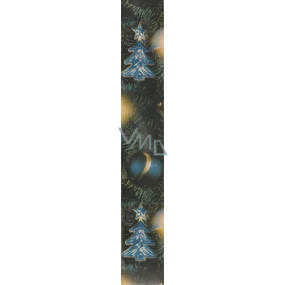 Nekupto Gift wrapping paper 70 x 200 cm Christmas Dark blue gold star