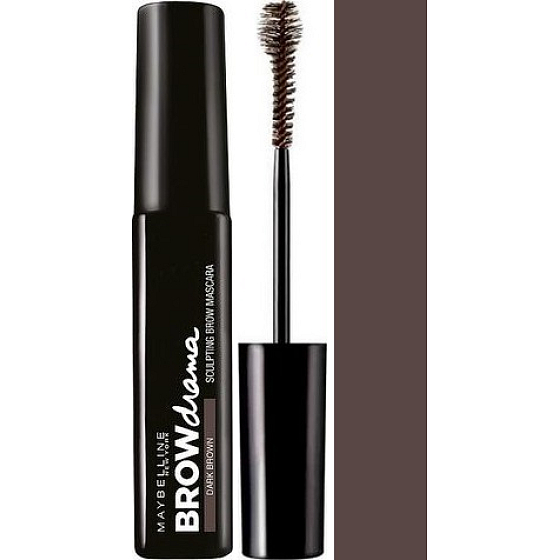 Maybelline Brow Drama Sculpting Brow Eyebrow Mascara Dark Brown 7.6 ml