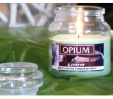 Lima Aroma Dreams Opium aromatic candle glass with lid 120 g