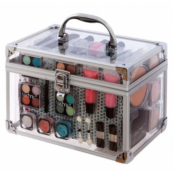 Technic Essential transparent cosmetic suitcase