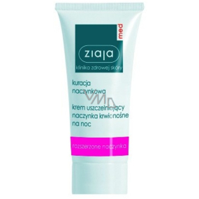 Ziaja Med Capillary Care strengthening night cream preventing cracking and the formation of new dilated veins 50 ml