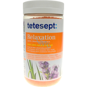 Tetesept Release Lavender + Lemongrass relaxing sea bath salt 900 g