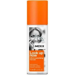 Mexx Look Up Now for Her perfumed deodorant glass 75 ml
