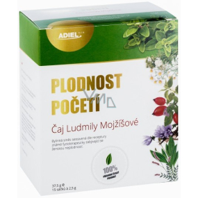 Adiel tea by Ludmila Mojžíšová Fertility, Conception infusion bags 15 x 2.5 g