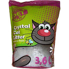 Silica Happy Cool Pet Meadow Fresh Highly absorbent ecological silicone litter with a scent for cats 3.6 l