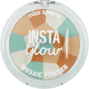 Miss Sports Insta Glow Mosaic Powder 001 Luminous Light 7.29 g