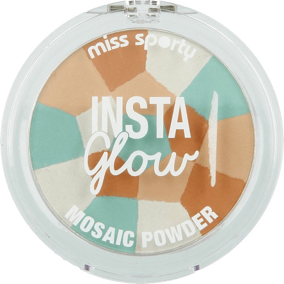 Miss Sports Insta Glow Mosaic Powder 001 Luminous Light 7.29 g