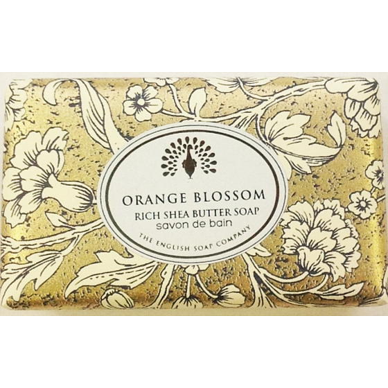 English Soap Orange flower natural perfumed soap with shea butter 190 g
