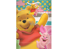 Ditipo Gift paper bag 26.4 x 12 x 32.4 cm Disney Winnie the Pooh, What a Fun Day!