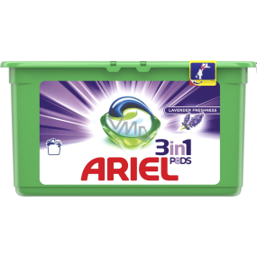 Ariel 3in1 Lavender Freshness gel capsules for washing clothes 28 pieces 756 g