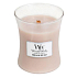 WoodWick Vanilla & Sea Salt - Vanilla and Sea Salt scented candle with wooden wick and lid glass medium 275 g
