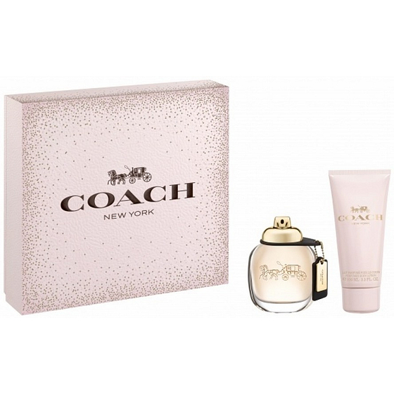 Coach Eau de Parfum perfumed water for women 50 ml + body lotion 100 ml, gift set