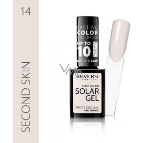Revers Solar Gel gel nail polish 14 Second Skin 12 ml